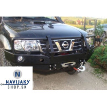 Predný nárazník Nissan Patrol Y61 s bullbarom