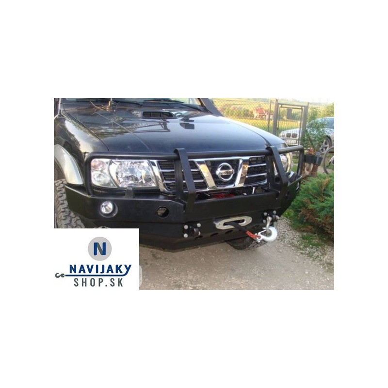 Predný nárazník Nissan Patrol Y61 s bullbarom