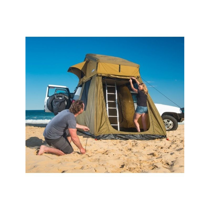 Strešný stan na auto 4x4 s predsieňou, 140x240cm
