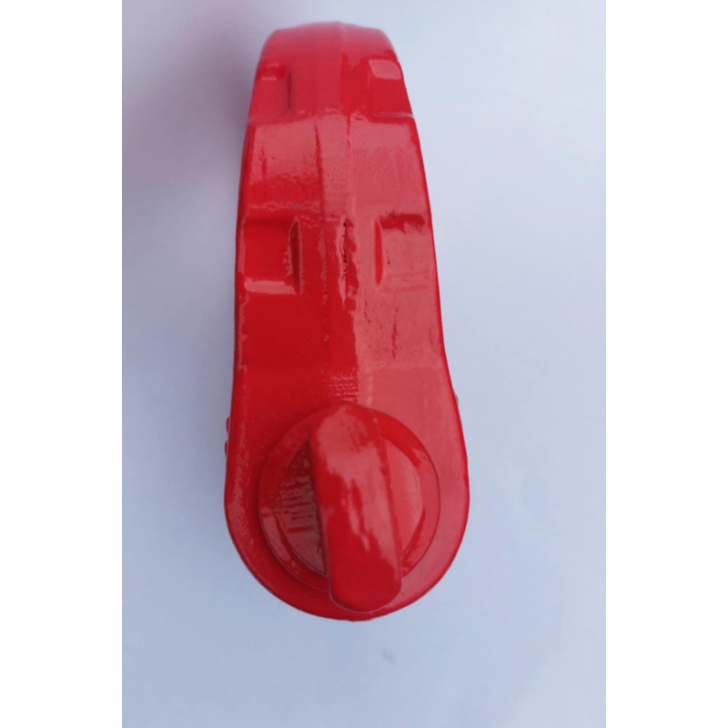 Strmeň 8T červený, čierný šekla kovaná masívna