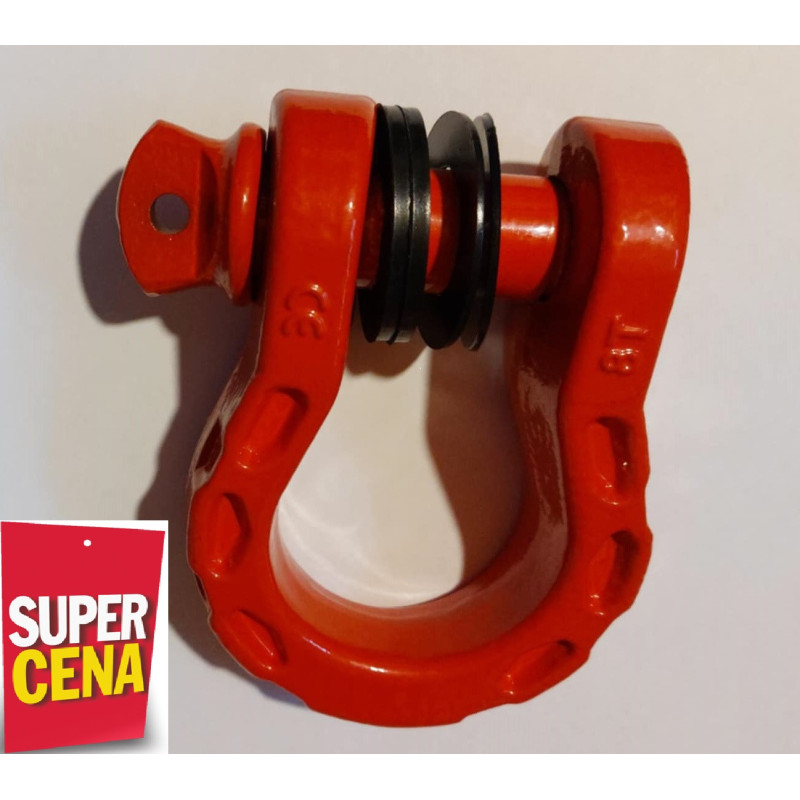 Strmeň 8T červený, čierný šekla kovaná masívna