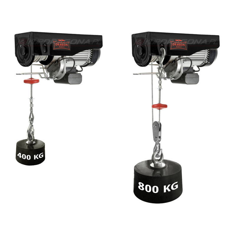 Dragonwinch Industrial DWI 400/800 kg