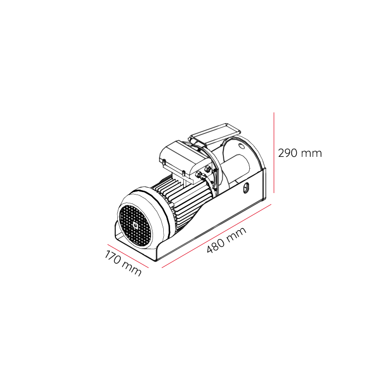 Dragonwinch vrátok 500/900kg