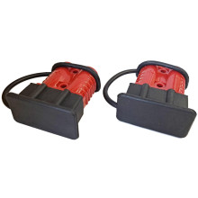 Silová zásuvka 50A s gumovým nadstavcom