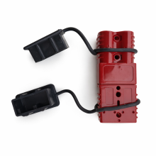 Silová zásuvka 175A s gumovým nadstavcom