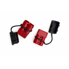 Silová zásuvka 175A s gumovým nadstavcom