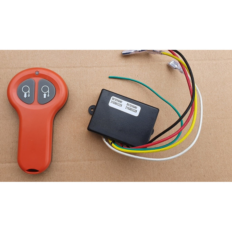 rádiové dialkové ovládanie navijaku