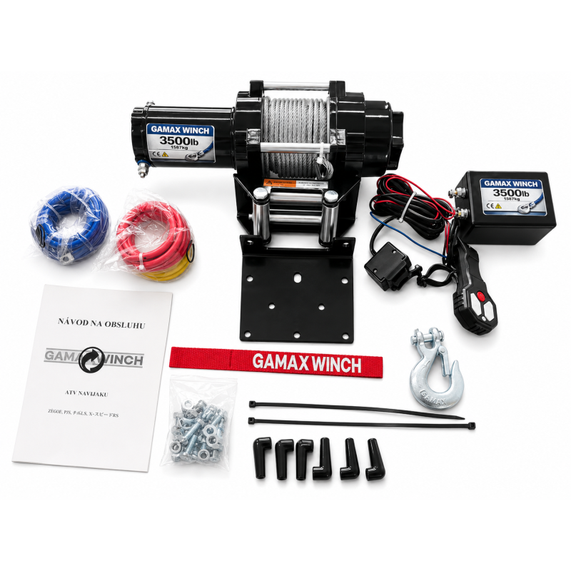 ATV GAMAX winch-3500 lbs
