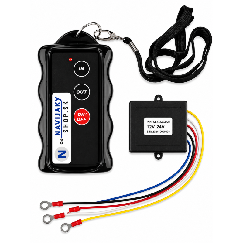 Rádiové ovládanie HEAVYDUTY - 12V/24V
